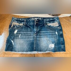 Women’s Express Jean Skirt